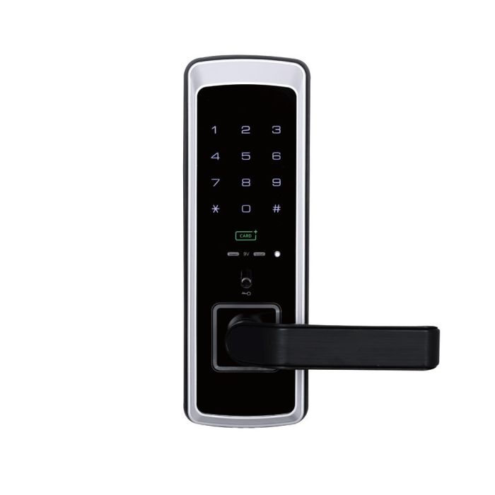 Cerradura inteligente H-3400SK gris 4 aperturas