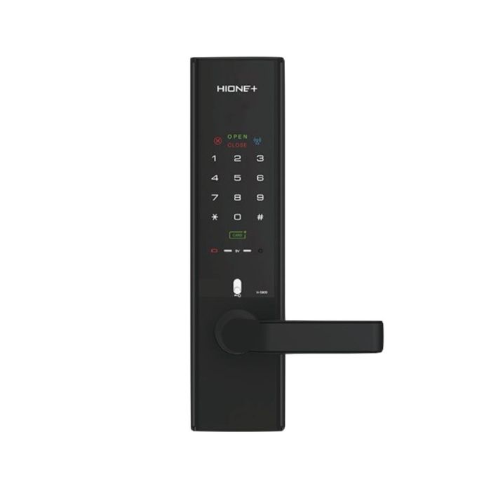 Cerradura inteligente H-5800SKK negra 4 aperturas