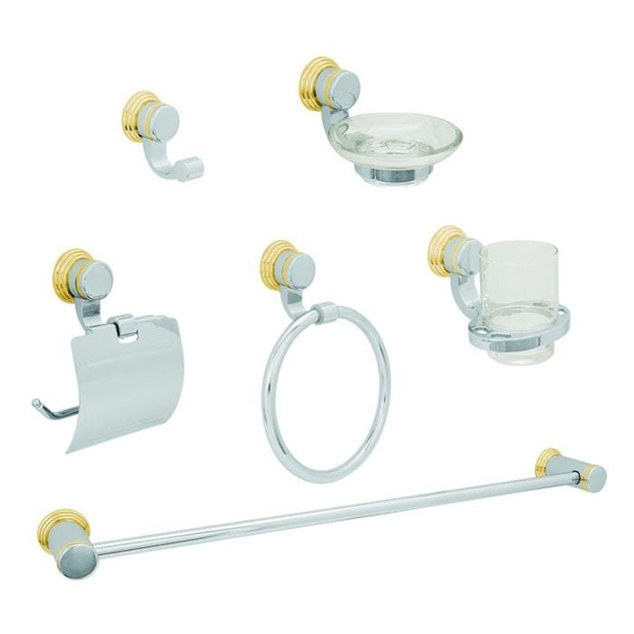 Juego de accesorios Clásica cromo