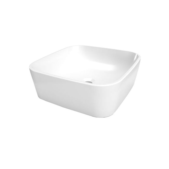 Lavabo Santorini de Sobreponer Blanco sin Rebosadero