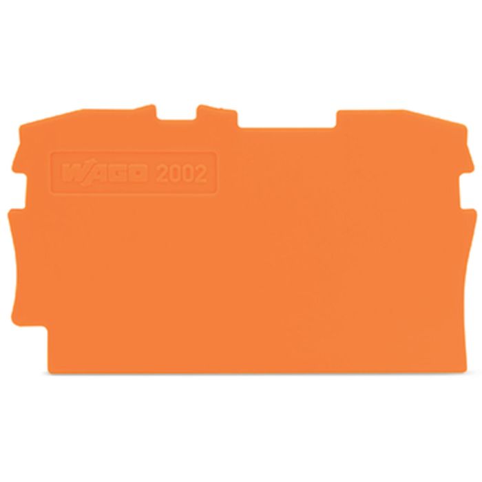 Placa Final WAGO 2002-1292 TOPJOB S Naranja