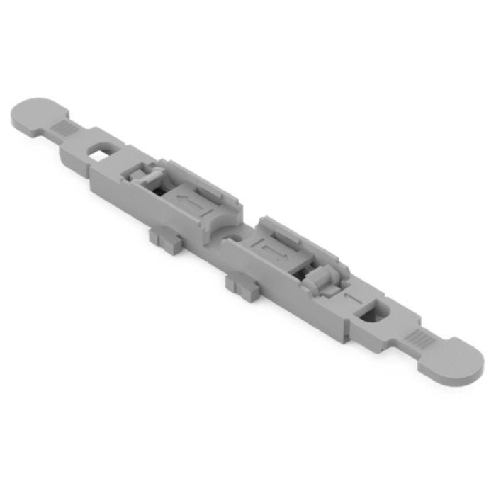 Adaptador de Fijación WAGO 221-2501 con Placa Antitirón para 1 Conector en Línea