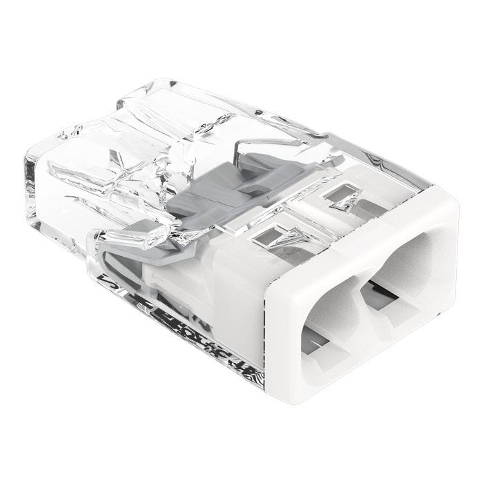 Conector de Empalme a Presión WAGO 2273-202 2 Polos 0.5-2.5 mm² Conductor Rígido