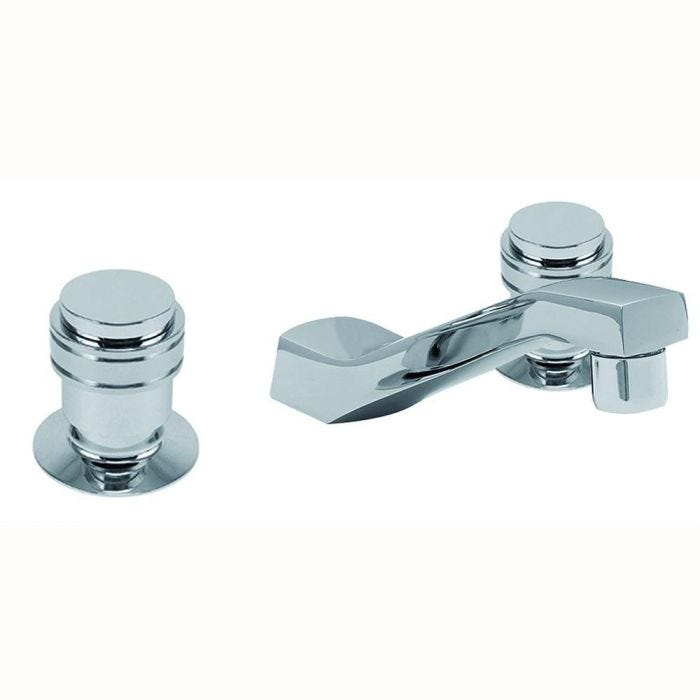 Mezcladora para lavabo cromo 12"