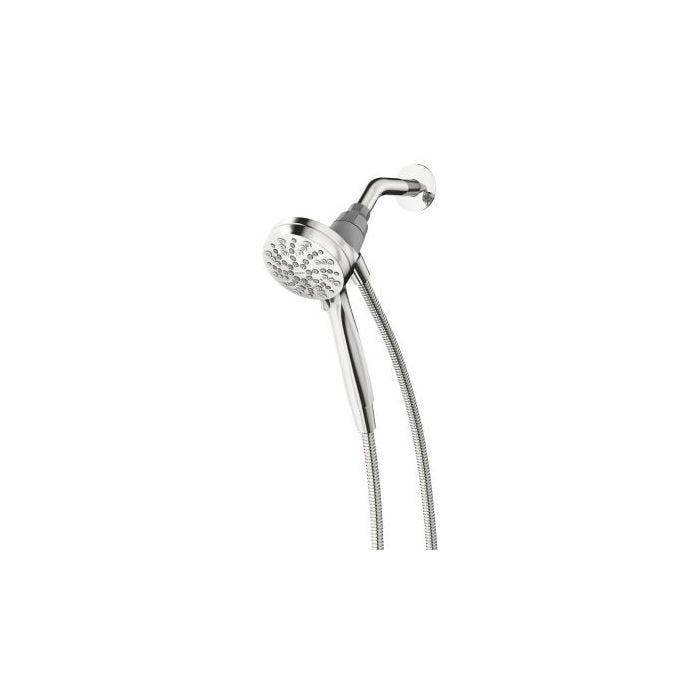 Regadera manual seis funciones cromo
