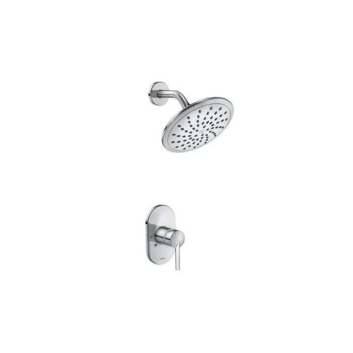 Set Maneral y Cebolleta para Regadera con Valvula, con brazo y Chapetón 
