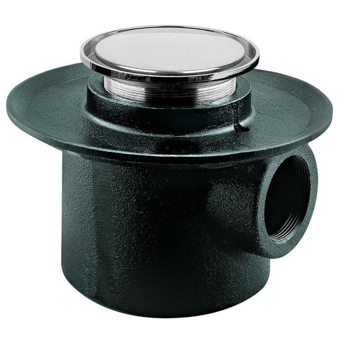 Coladera de una boca desagüe de contorno redonda
