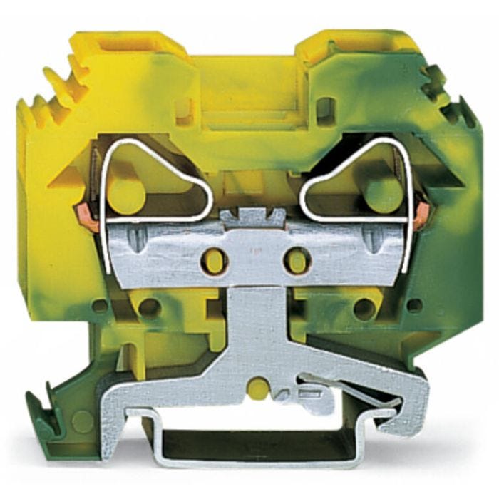 Borna de Tierra WAGO 283-107 para 2 Conductores 16 mm2