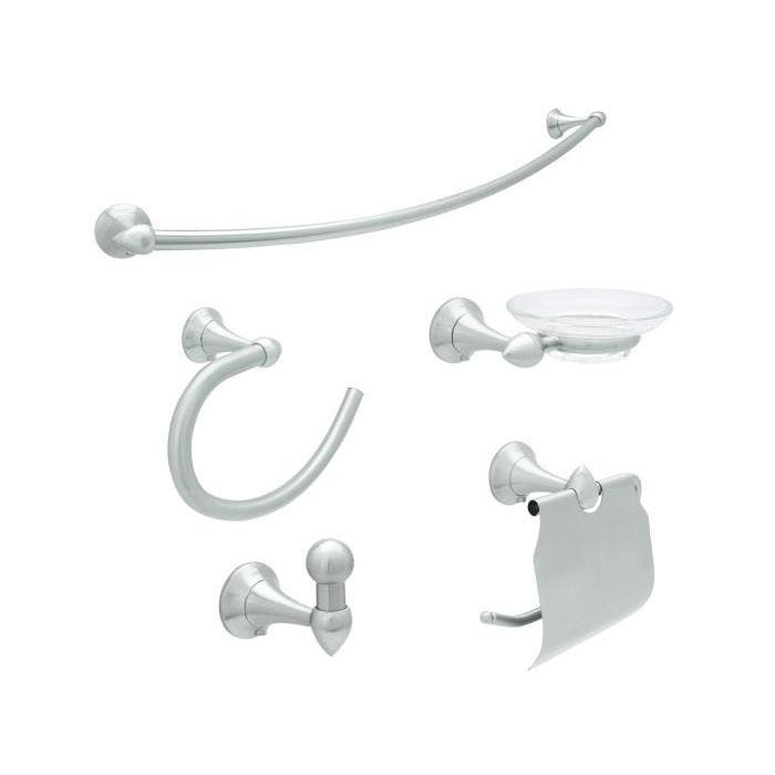 Juego de accesorios Clasica para baño acero inoxidable