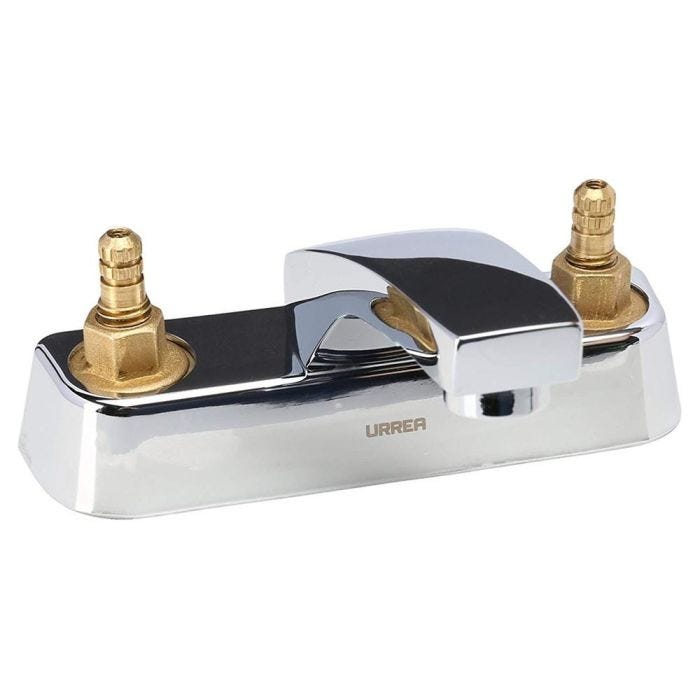 Mezcladora Clásica para lavabo cromo 4"