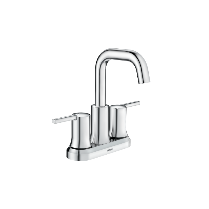 Mezcladora corta para Lavabo Moen Arlys Cromo