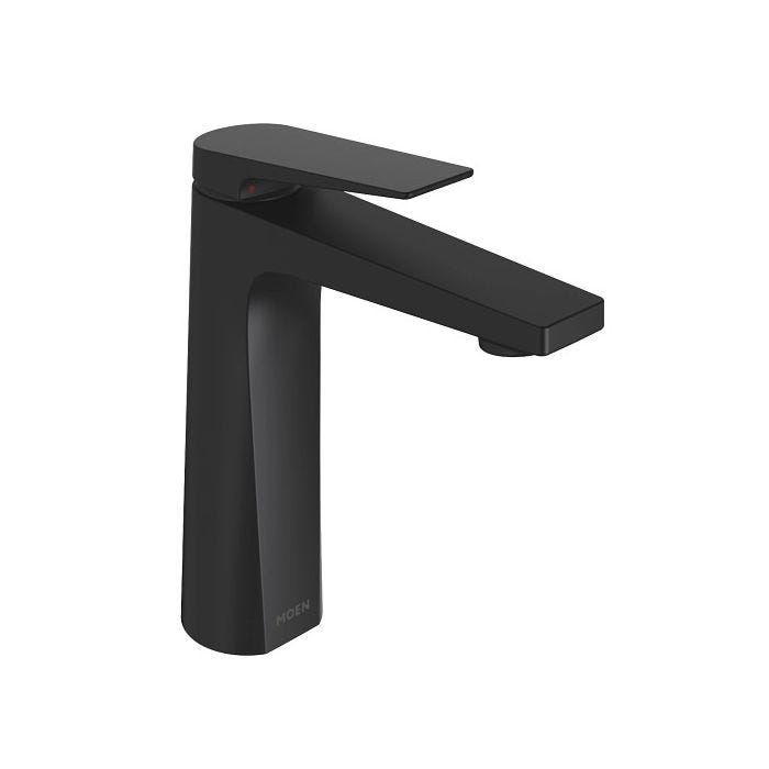 Monomando Berat para Lavabo Acabado Negro Mate Moen