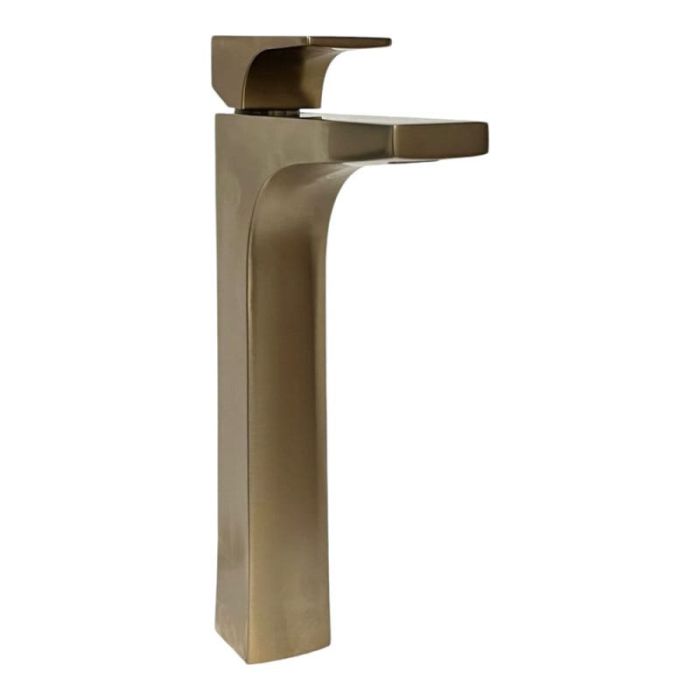 Monomando P/Ovalin Push Button Oro/Bronce