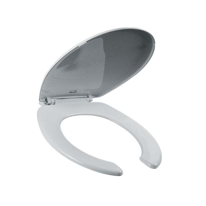 Asiento Redondo Blanco Bisagras Ajustables 6950AR
