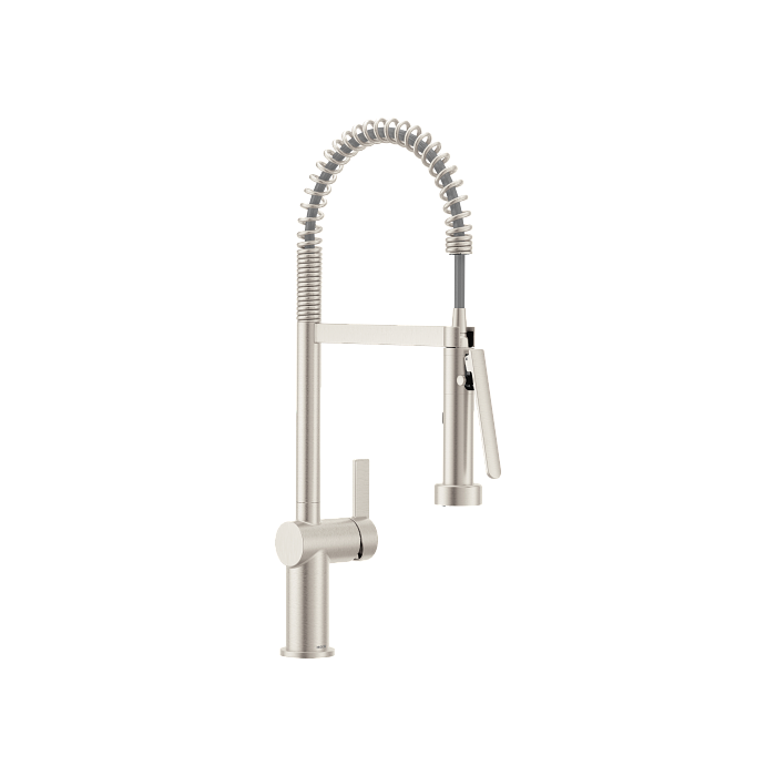 Monomando para Cocina con Rociador Extraíble Cia Acabado Acero Inoxidable Moen