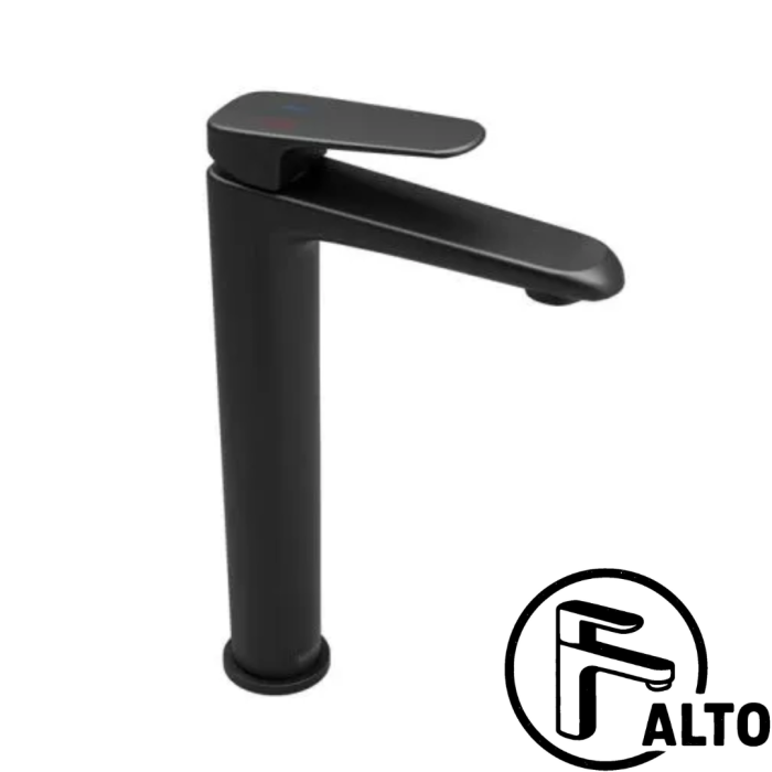 Monomando Alto para Lavabo Potenza Ébano Helvex