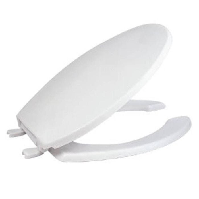 Asiento M-235 Alargado de Frente Abierto Blanco American Standard