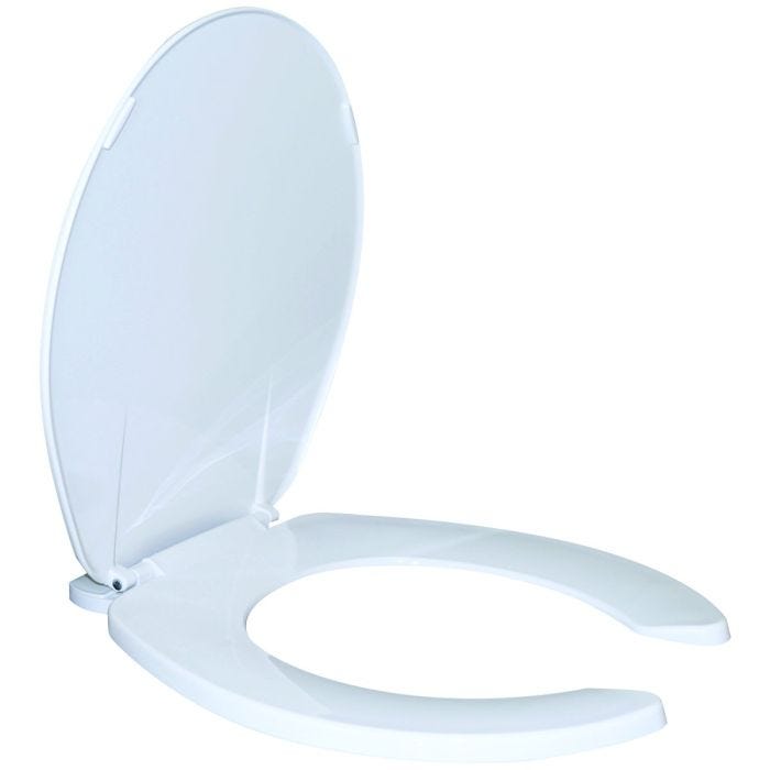 Asiento Confort 92 Redondo Blanco Plastitrim