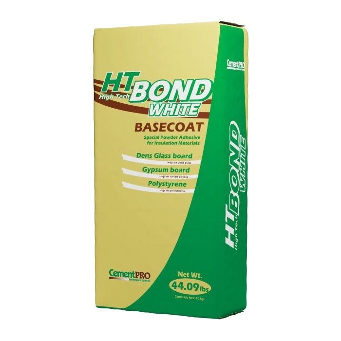 Adhesivo HT Bond White Basecoat Blanco 20 kg CementPRO