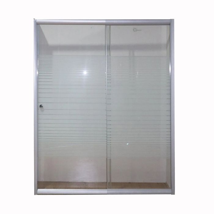 Cancel de Cristal Lourdes Ajustable 100 a 120 x 185 cm Allapsa