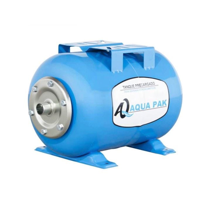 Tanque Precargado Horizontal Aqua Pak 50 L Acero VILLARREAL