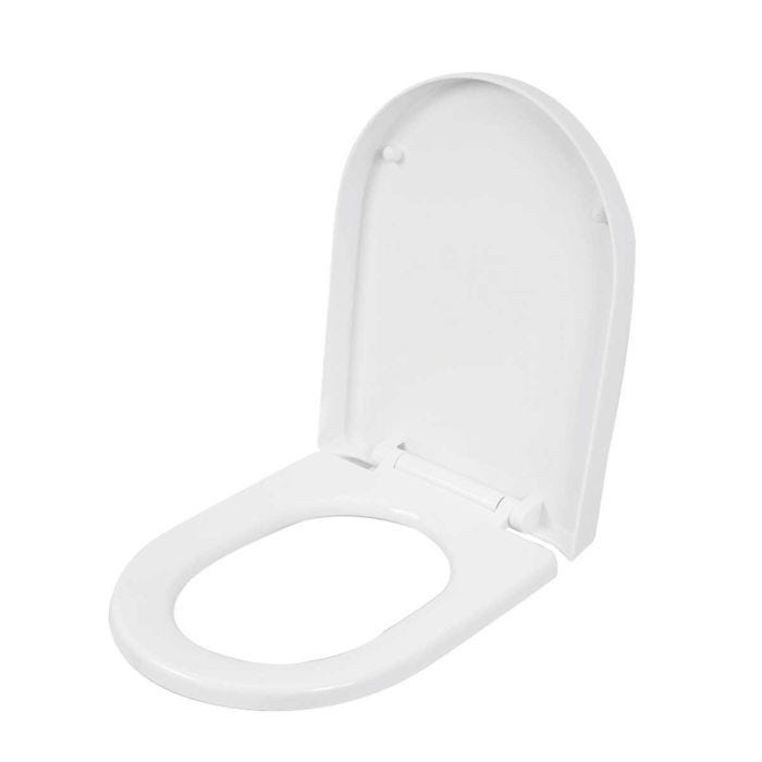 Asiento para Sanitario Fussion Alargado Cierre Lento Blanco Corona
