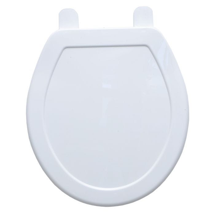 Asiento para Sanitario Redondo Frente Abierto con Tapa 42 cm Coflex
