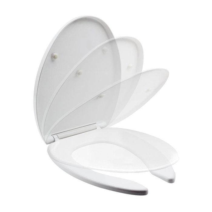 Asiento Para WC Con Tapa Envolvente Helvex