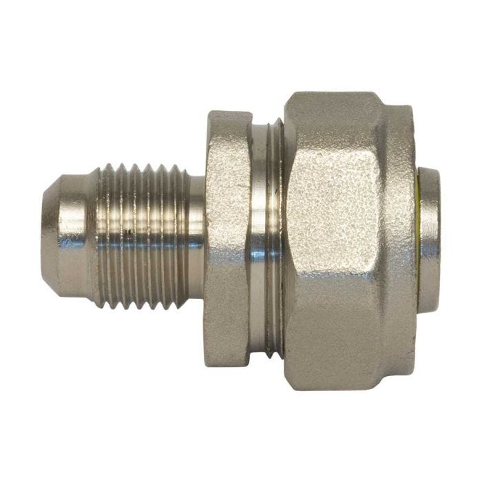 Adaptador flare PE-AL-PE 3/8" x 3/8" FLARE