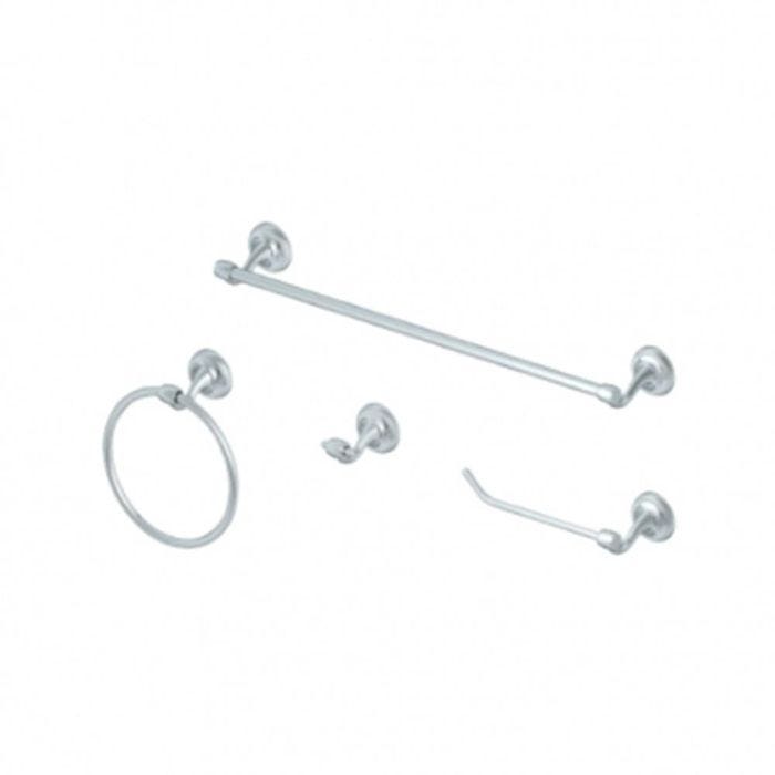 Juego de accesorios para baño cromo