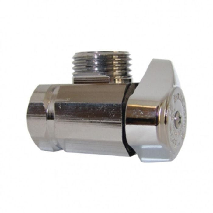 Llave de Control para Agua Cromo Angular