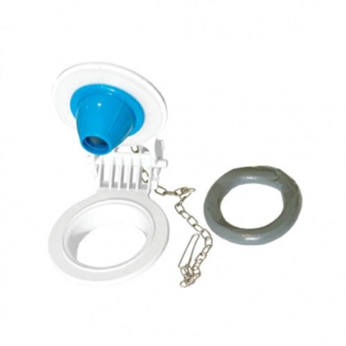 Juego para Valvula de Descarga Blanco 8 cm