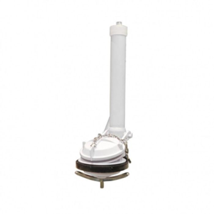Válvula de Descarga para Tanque de Sanitario Blanco 50 mm (2")