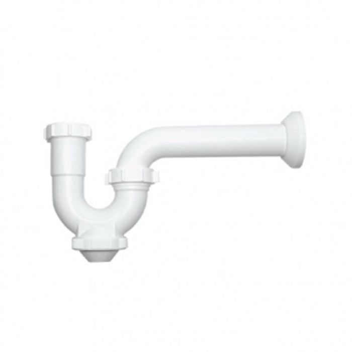 Trampa para lavabo / fregadero blanco — Tipo P