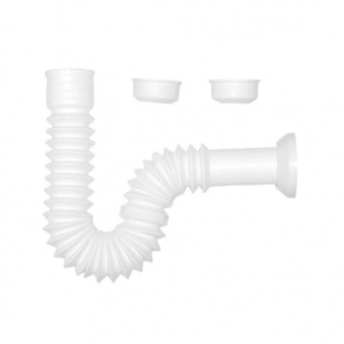 Extensión para desagüe blanco