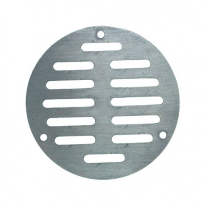 Rejilla para coladera de acero inoxidable 4"