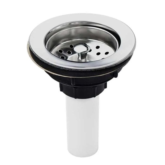 Contracanasta Básica para Fregadero con Anillo de Acero Inoxidable Coflex