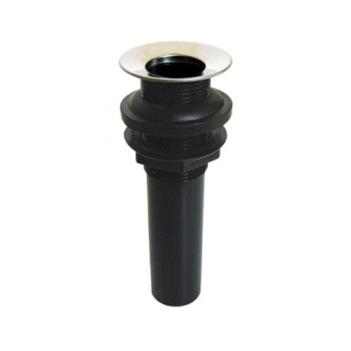 Contra para Lavabo con Rebosadero Negra