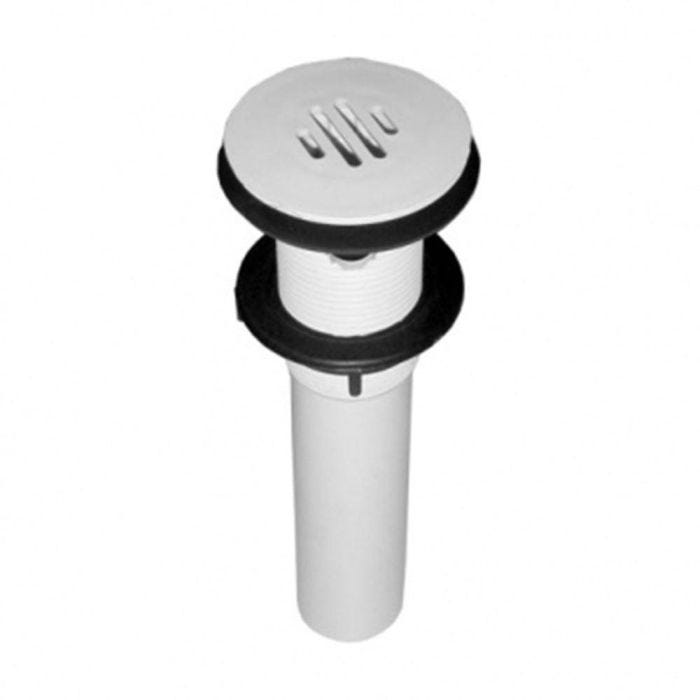 Contra con Rejilla para Lavabo Blanco