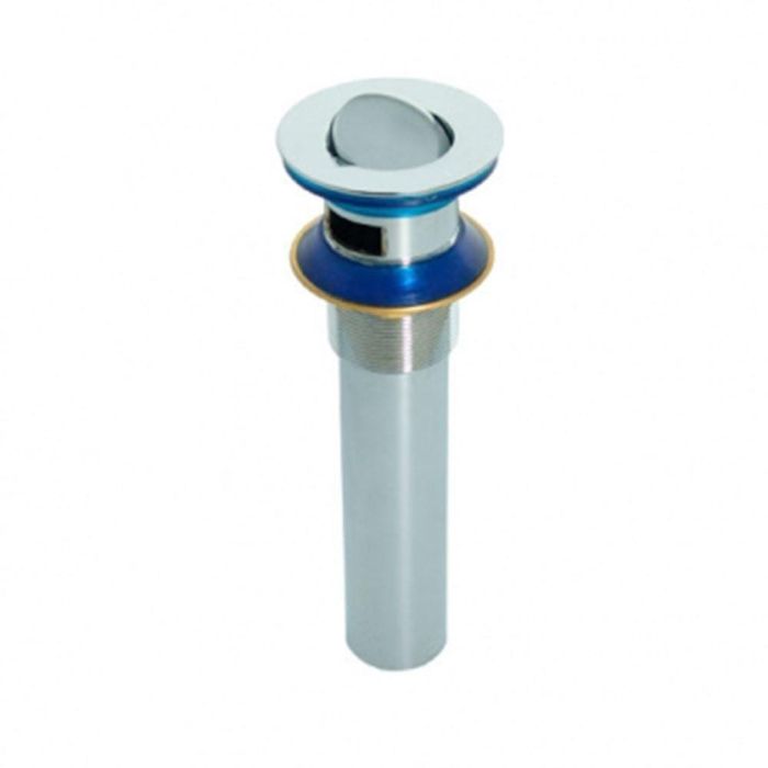 Contra con Tapón Giratorio para Lavabo Cromo