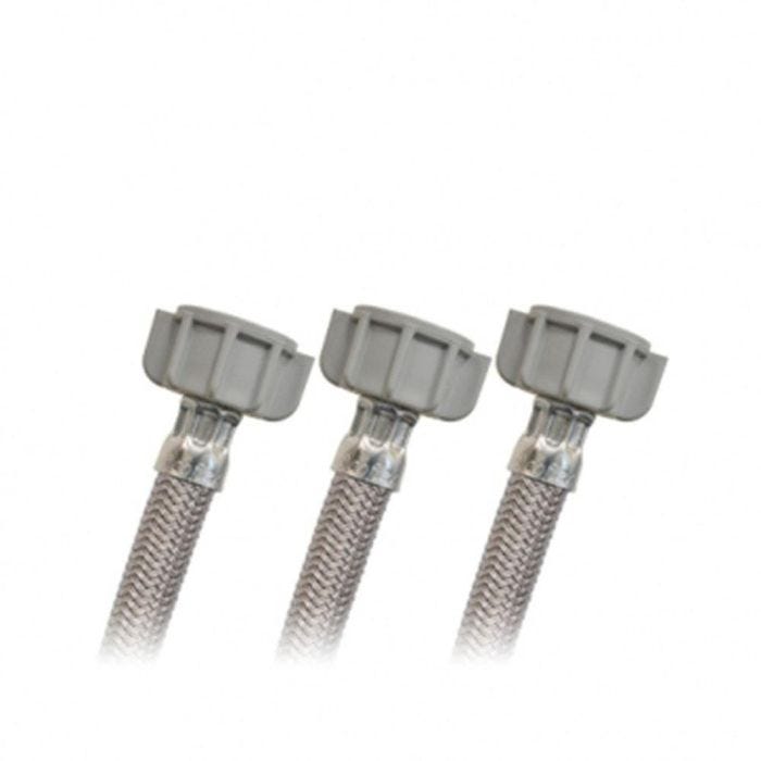Manguera Flexible en T para Agua 1/2" X 1/2" 55 cm