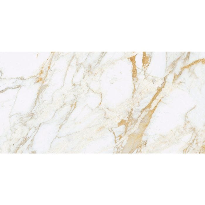 Piso Carrara Gold 60 x 120 cm Blanco Pulido Rectificado - CAJA con 1.44 m²