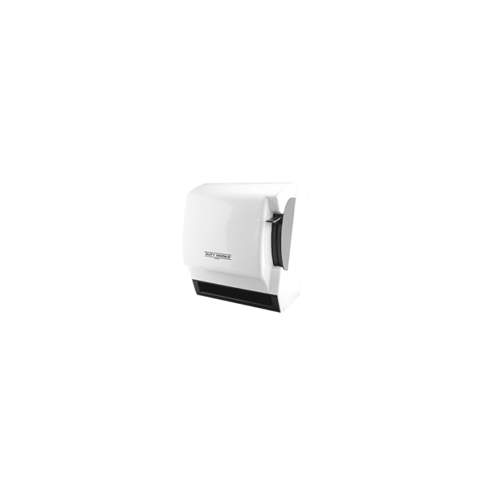 Dispensador Manual Blanco de Toalla en Rollo Duty Works