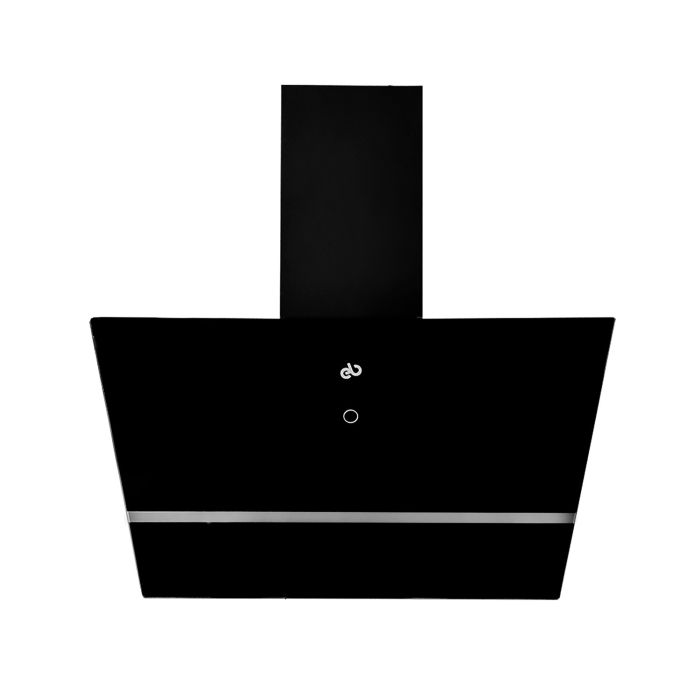 Campana de Pared EB-332 Inclinada Purificadora y Extractora 60 cm Cristal Negro EB Técnica