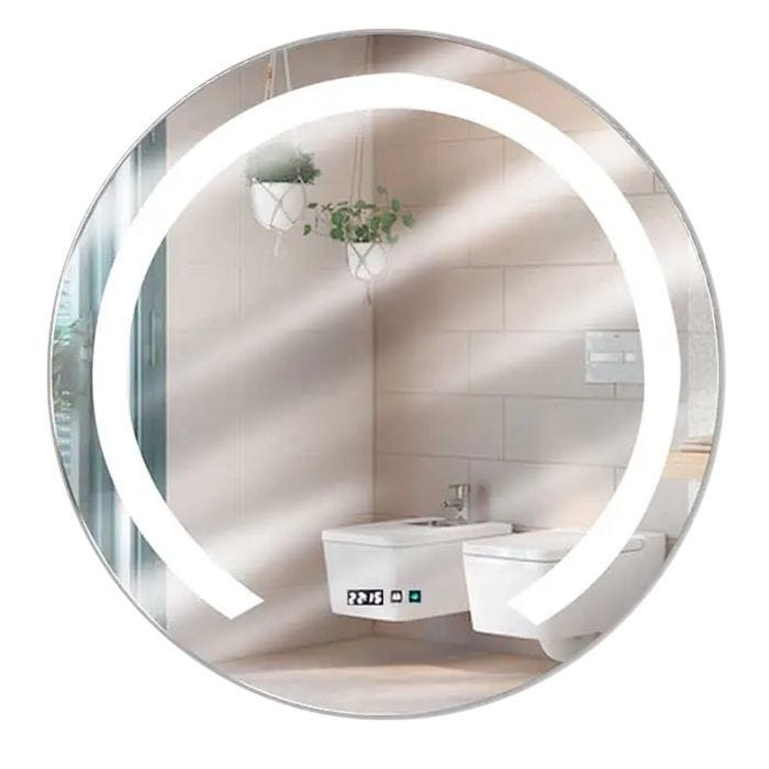 Espejo de Baño LED Touch Bluetooth Antivaho 70 x 70 cm Allapsa