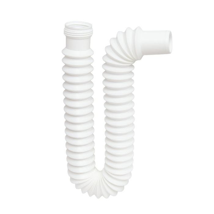 Extensión Trampa Flexible Universal Triple Sello de 80 cm para Lavabo o Fregadero Fleximatic
