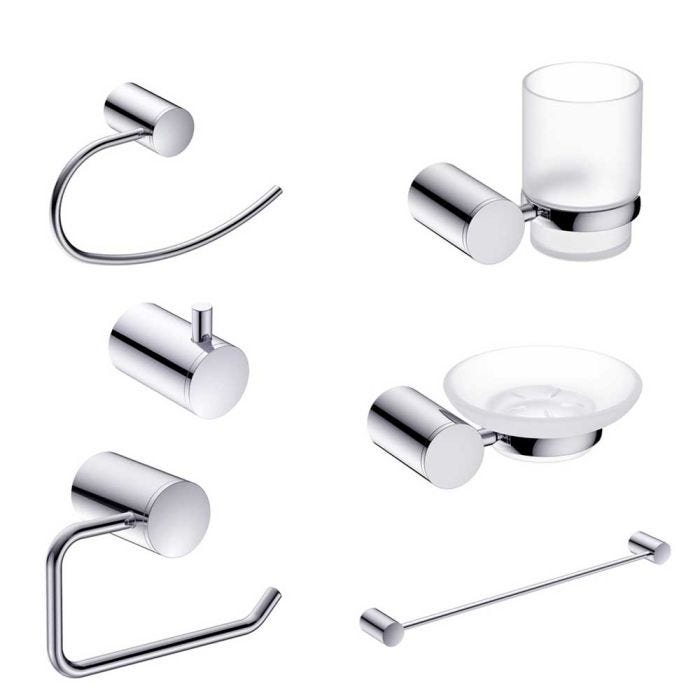 Juego de accesorios cromo