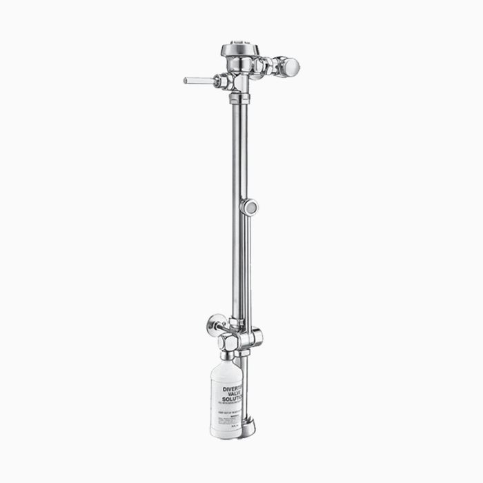 Fluxómetro de Manija para WC con Lavachatas Royal BPW 1005-1.6 6 L Cromo Sloan