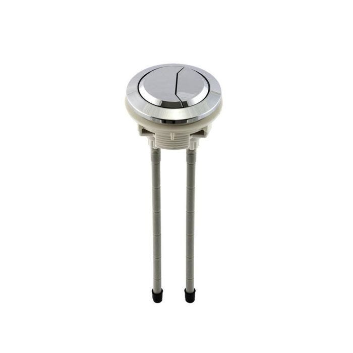 Botón para Descarga Dual Cromo 58 mm