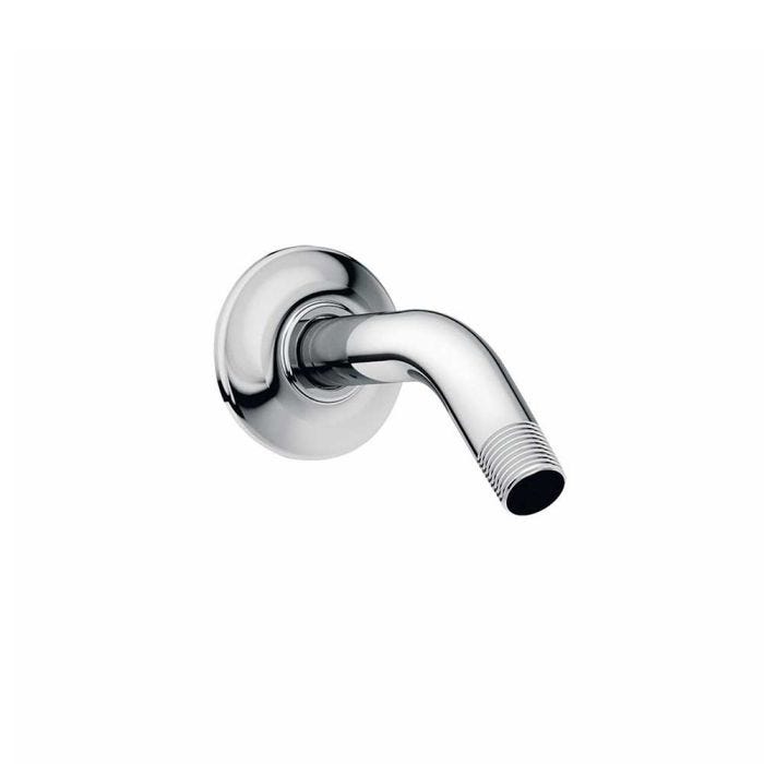 Brazo para regadera cromo 6" con chapetón